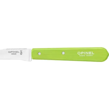 Opinel Les Essentiels N°114 nůž na zeleninu 7 cm, green apple, 001925
