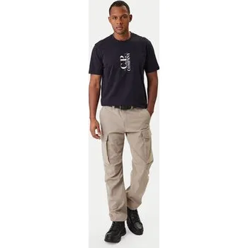 Pánské tričko C.P. Company T-Shirt 20CMTS084A005100W Tmavomodrá Regular Fit XXL