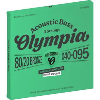 Příslušenství pro strunný nástroj Olympia PF-AB4095 Struny pro akustickou baskytaru