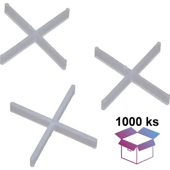 Raimondi křížky 1,5mm (1000ks) transparentní distanční