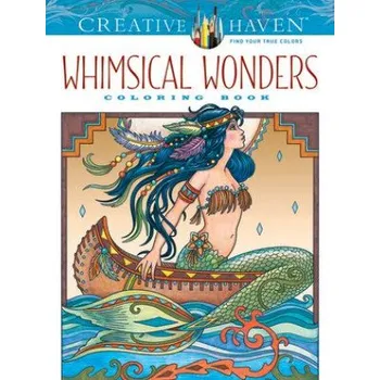 První čtění Creative Haven Whimsical Wonders Coloring Book (EN)