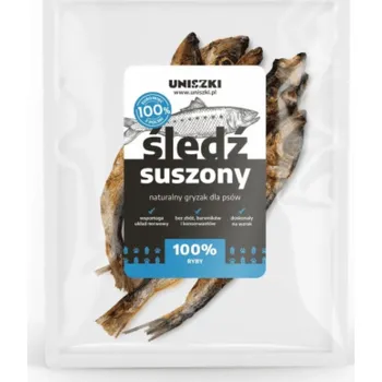 Pamlsek pro psa UNISZKI Sušený sleď – pamlsek pro psy – 50 g