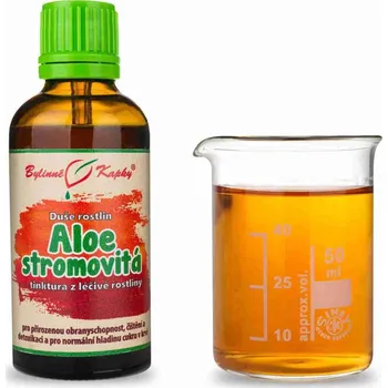 Doplněk stravy Bylinné kapky s.r.o. Aloe stromovitá - Bylinné kapky (tinktura) Duše rostlin 50 ml