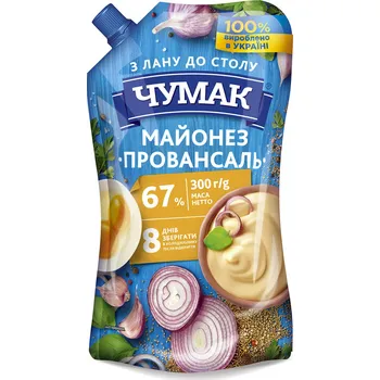 Majonéza Majonéza Provonsal 67% Čumak 300g