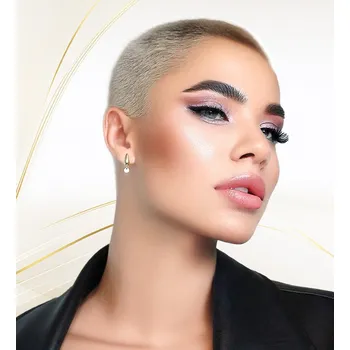 Náušnice Foxette Náušnice z chirurgické oceli se zirkony Moonlight - Originální F-1127