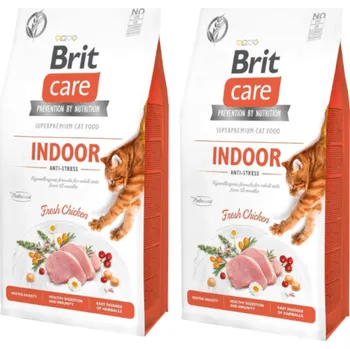 BRIT Care Cat Grain-Free Indoor Anti-Stress 2x7kg SLEVA 3%