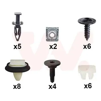 Nárazník Montážní sada, nárazník VAN WEZEL 0982793