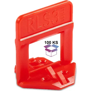 Obklad Raimondi RLS 3D 3-12 3mm klip distanční 100ks červená