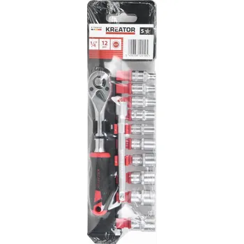 Kreator KRTH30105 - Gola sada 1/4" 12ks