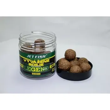 Boilies Jet Fish Vyvážené boilies Legend Range Biocrab 250ml 24mm (000354)
