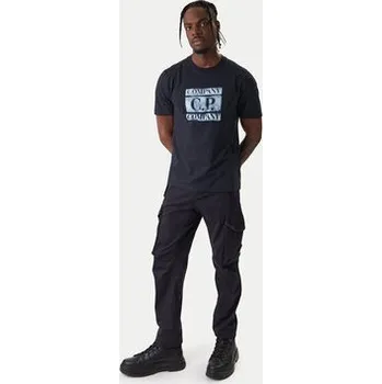 Pánské tričko C.P. Company T-Shirt 20CMTS141A110579W Tmavomodrá Regular Fit XL