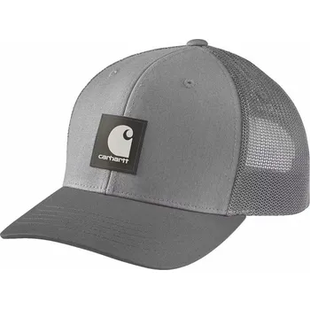Kšiltovka kšiltovka Carhartt Twill Mesh-Back Logo Patch cap asphalt