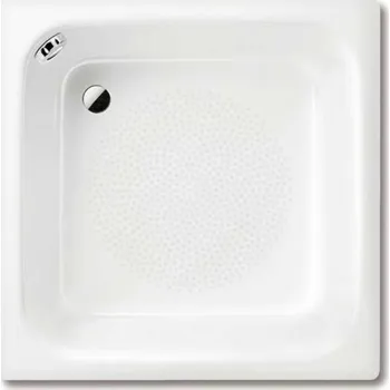 Sprchová vanička Kaldewei Advantage - Čtvercová sprchová vanička Sanidusch 495, 80x80x25 cm, bílá - sprchová vanička, antislip, Perl-Effekt, bez polystyrénového nosiče 332030003001