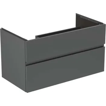 Nábytek Ideal Standard Finesse - Umyvadlová skříňka 100x51x55 cm, 2 zásuvky, matný antracit E3445Y2