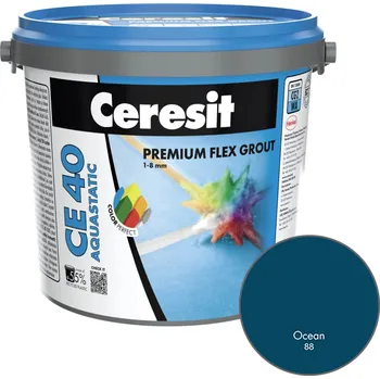 Spárovací hmota Ceresit CE 40 AQUASTATIC PREMIUM FLEX FUGA 88 Ocean 2kg, KS.05351
