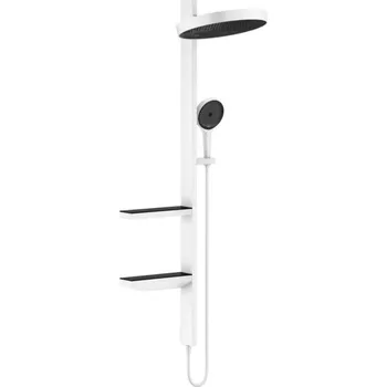 Sprchový set Hansgrohe Rainfinity - Sprchová souprava Showerpipe 360, 1jet, matná bílá 26842700