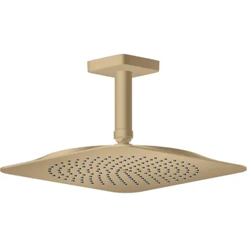 Sprchová hlavice Axor Citterio C - Hlavová sprcha 27x27 cm, kartáčovaný bronz 28792140