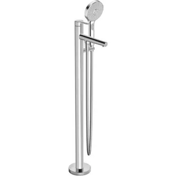 Vodovodní baterie Hansa Designo - Vanová baterie do podlahy, chrom 53272083