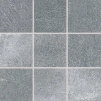 Stavební materiál RAKO Rebel - Dlažba tmavě šedá 10x10 DAK11742