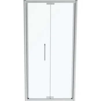 Sprchové dveře Ideal Standard i.Life - Sprchové dveře skládací 90 cm, silver bright/čiré sklo T4851EO