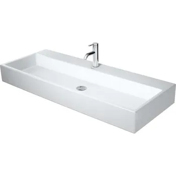 Umyvadlo Duravit Vero Air - Umyvadlo 120x47 cm, bez přepadu, otvor pro baterii, bílá 2350120041