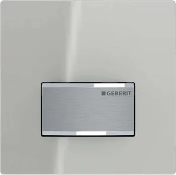 Geberit Sigma50 - Ovládací splachování pisoáru, chrom/pískově šedá 116.016.JL.5