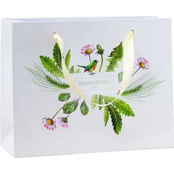 Dárková taška Manufaktura Dárková papírová taška NATURALIS – velká