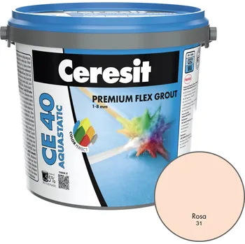 Spárovací hmota Ceresit CE 40 AQUASTATIC PREMIUM FLEX FUGA 31 Rosa 2kg, KS.05372
