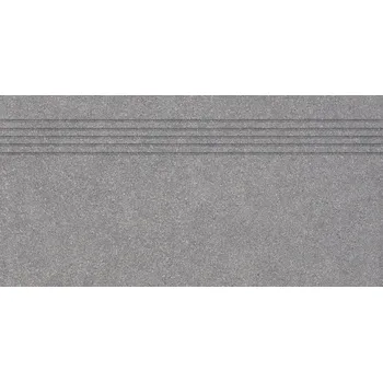 Obklad RAKO Block - Schodovka tmavě šedá 40x80, DCP84782