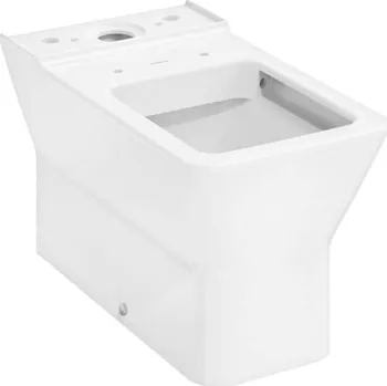 Hansgrohe EluPura Original Q - WC kombi mísa, vario odpad, Rimless, SmartClean, bílá 61177450