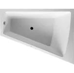 Duravit Paiova - Vana asymetrická, 180x140 cm, s panelem, pravá, bílá 700269000000000