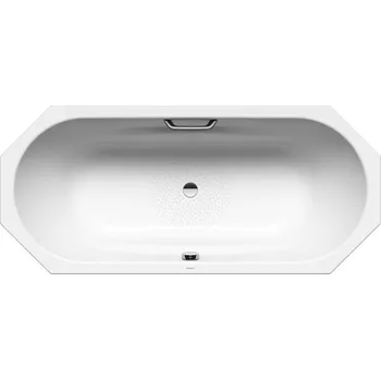 Vana Kaldewei Ambiente - Vana Vaio Duo 8 953, 180x80 cm, s otvory pro madlo, antislip, Perl-Effekt, bílá 233310223001