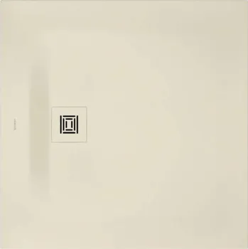 Sprchová vanička Duravit Sustano - Sprchová vanička, 90x90 cm, DuraSolid, matná krémová 720271620000000