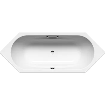 Vana Kaldewei Ambiente - Vana Vaio Duo 6 952, 210x80 cm, s otvory pro madlo, bílá 233210110001