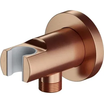 Sprchový držák OMNIRES - Nástěnné kolínko s držákem, kartáčovaná měď 8873CPB