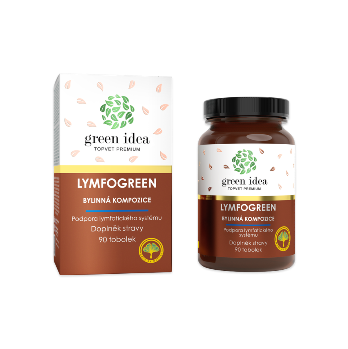 Green idea Lymfogreen tobolky 90 ks