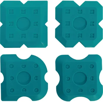 Malířská stěrka BIHUI Stěrka na silikon 60x60mm 4ks v plast. boxu