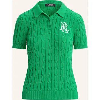 Dámský svetr Lauren Ralph Lauren Dámská Úpletová Polokošile, zelená, 40