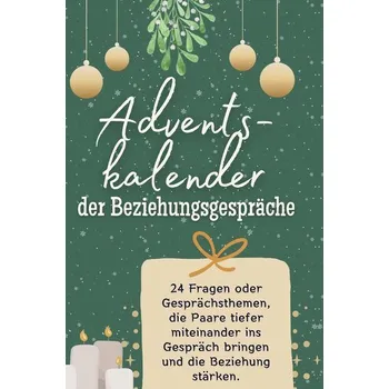 Komiks pro dospělé Adventskalender der Beziehungsgespräche - Scholz, Isabella
