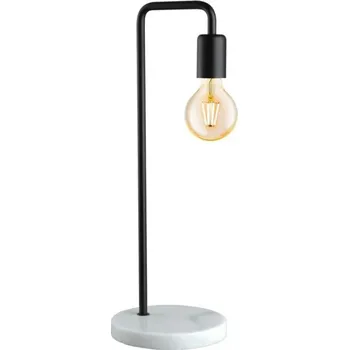 Lampička Eglo 55034 - LED Stolní lampa 1xE27/4W/230V černá/dekor mramoru