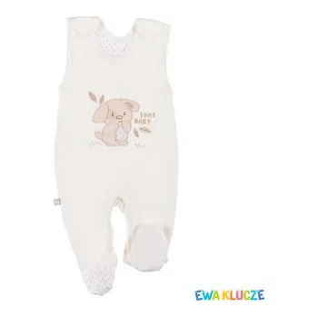 Kojenecký body EWA 852236 NEWBORN Śpioch ecru 56
