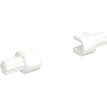 Geberit AquaClean - Sada čepů pro sedátko Sela, alpská bílá, 2 ks 242.876.00.1