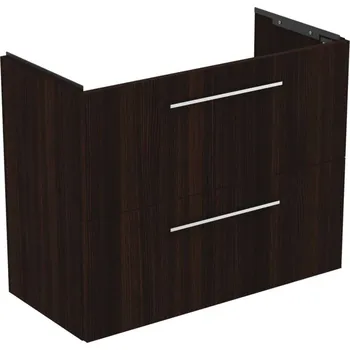Nábytek Ideal Standard i.Life S - Skříňka pod umyvadlo, 80x38x63 cm, 2 zásuvky, kávový dub T5295NW