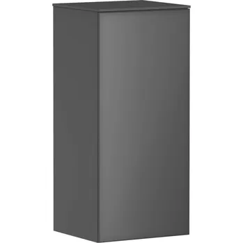 Koupelnový nábytek Hansgrohe Xevolos E - Boční skříňka 41x89x36 cm, 1 dvířka, panty vpravo, matná šedá/metalická šedá 54217770