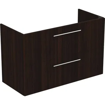 Nábytek Ideal Standard i.Life A - Skříňka pod umyvadlo, 100x44x63 cm, 2 zásuvky, kávový dub T5257NW