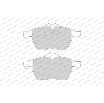 Auto-moto Sada brzdových destiček, kotoučová brzda FERODO FDB1068