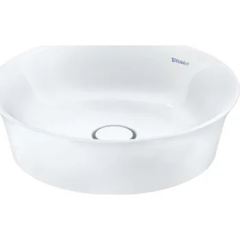 Duravit White Tulip - Umyvadlová mísa, průměr 43 cm, DuraCeram, s WonderGliss, bílá 23624300791
