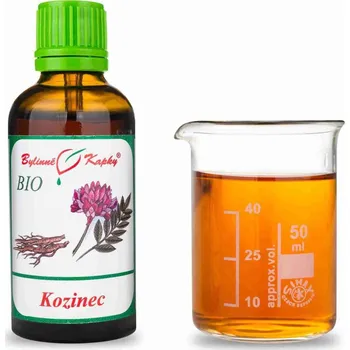 Doplněk stravy Bylinné kapky s.r.o. Kozinec (TCM) BIO - bylinné kapky (tinktura) 50 ml