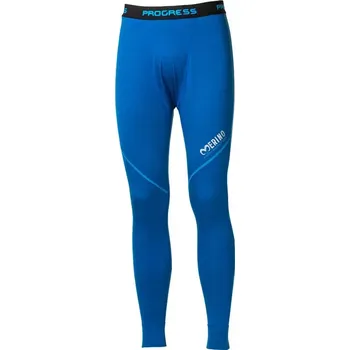 Oblečení a móda PROGRESS Progress Merino 170 pánské spodky, modrý melír velikost M