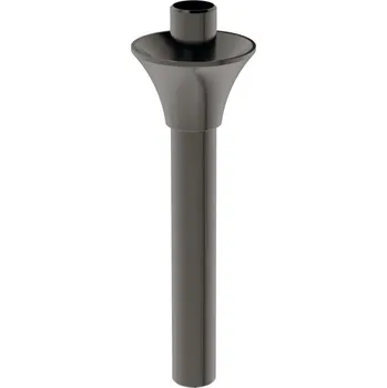 Tyč na sprchový závěs Ideal Standard La Dolce Vita - Sprchové rameno stropní, 16 cm, Magnetic Grey BD680A5